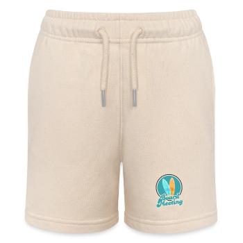 Surfing Board Meeting - Stanley/Stella Teenager Bio-Joggingshorts MINI BOLTER - Natur - Vorne