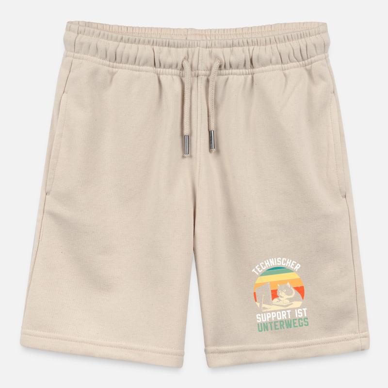 Computer TECHNICAL SUPPORT IS FUN ON THE GO Stanley/Stella MINI BOLTER Organic Teen Jogging Shorts