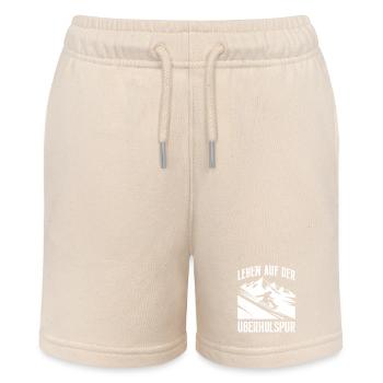 Bob Fahrer LEBEN AUF DER ÜBERHOLSPUR LUSTIG - Stanley/Stella Teenager Bio-Joggingshorts MINI BOLTER - Natur - Vorne