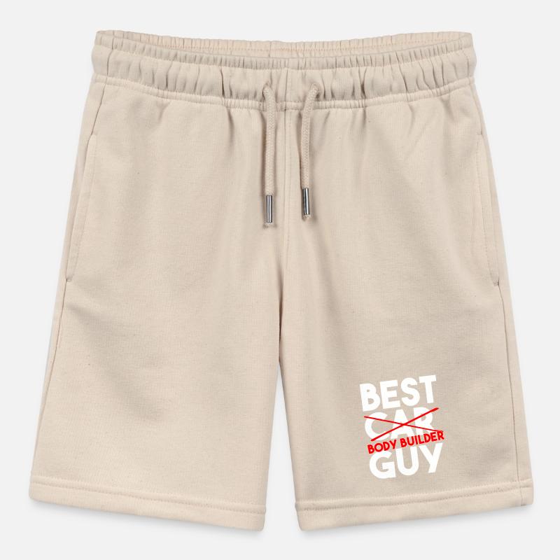 Best Car Body Builder Guy Funny Tradesman Slogan Stanley/Stella MINI BOLTER Organic Teen Jogging Shorts