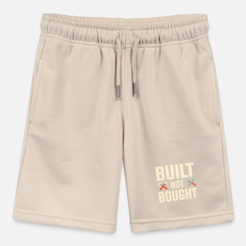 Built Not Bought Maker Statement Stanley/Stella Teenager Bio-Joggingshorts MINI BOLTER