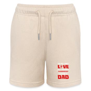 Liebe Apotheker Pharmazietechniker Vater Vater - Stanley/Stella Teenager Bio-Joggingshorts MINI BOLTER - Natur - Vorne
