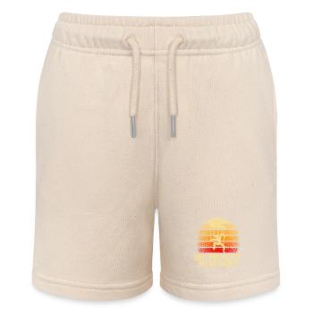Puppet on Strings Sunset - Stanley/Stella MINI BOLTER Organic Teen Jogging Shorts - soft Ecru - Front