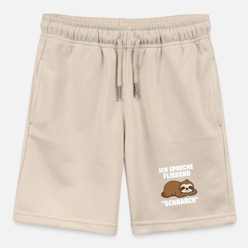 Funny Sloth Gift for Late Riser Stanley/Stella MINI BOLTER Organic Teen Jogging Shorts