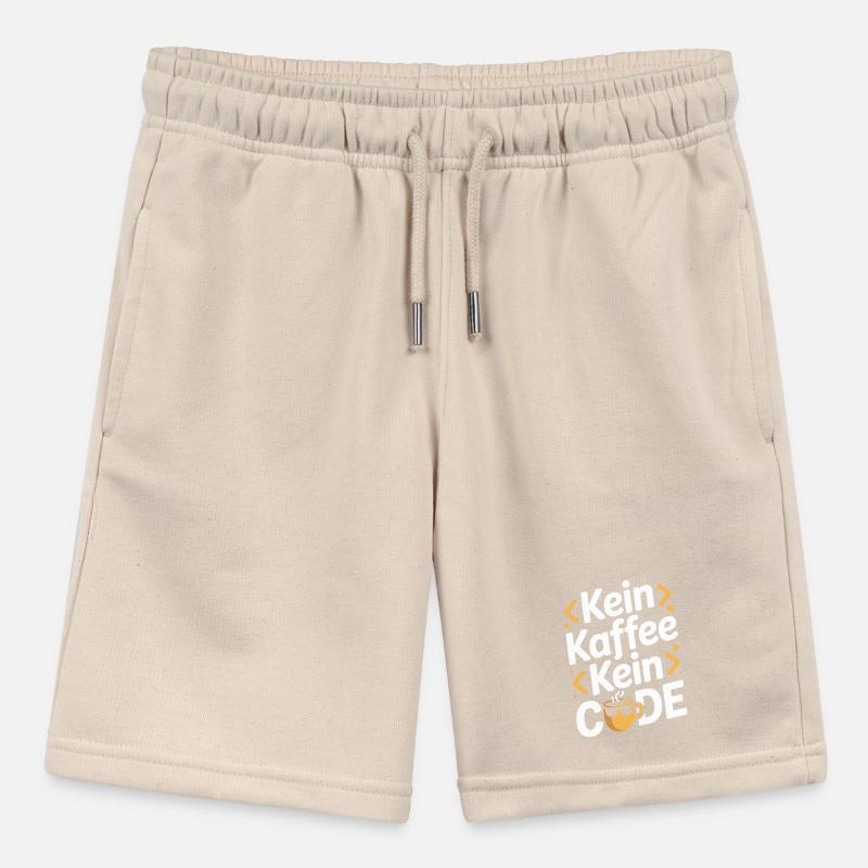 Kein Kaffee Kein Code Programmierer Informatiker Stanley/Stella Teenager Bio-Joggingshorts MINI BOLTER