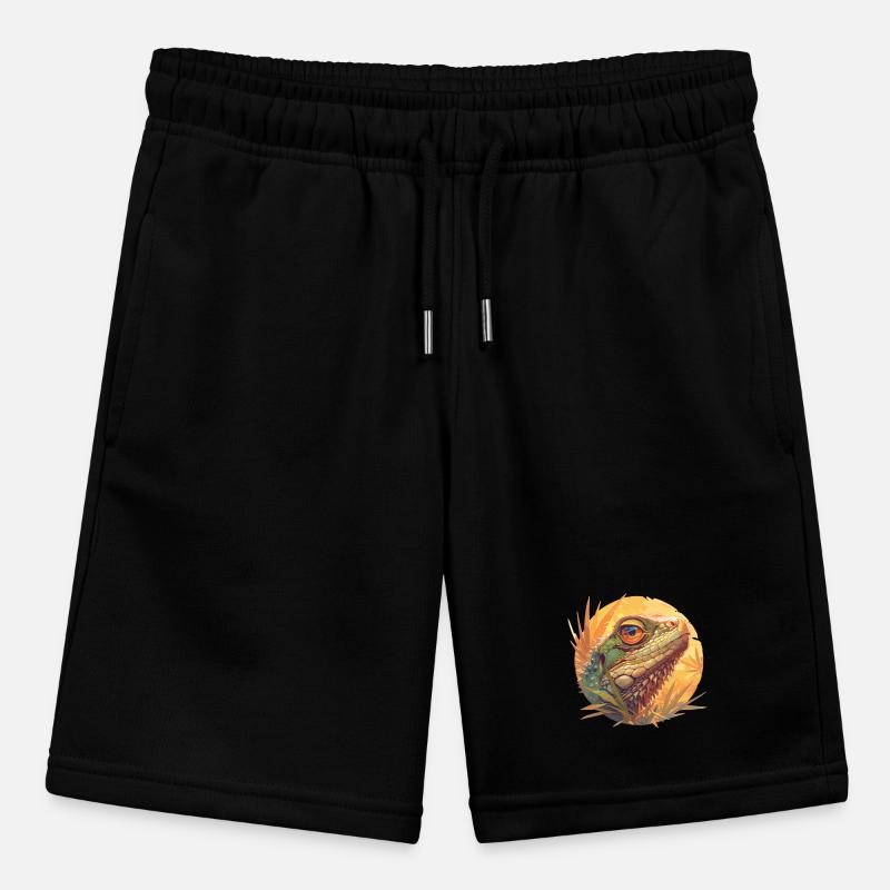 Eidechsen Eidechse Stanley/Stella Teenager Bio-Joggingshorts MINI BOLTER