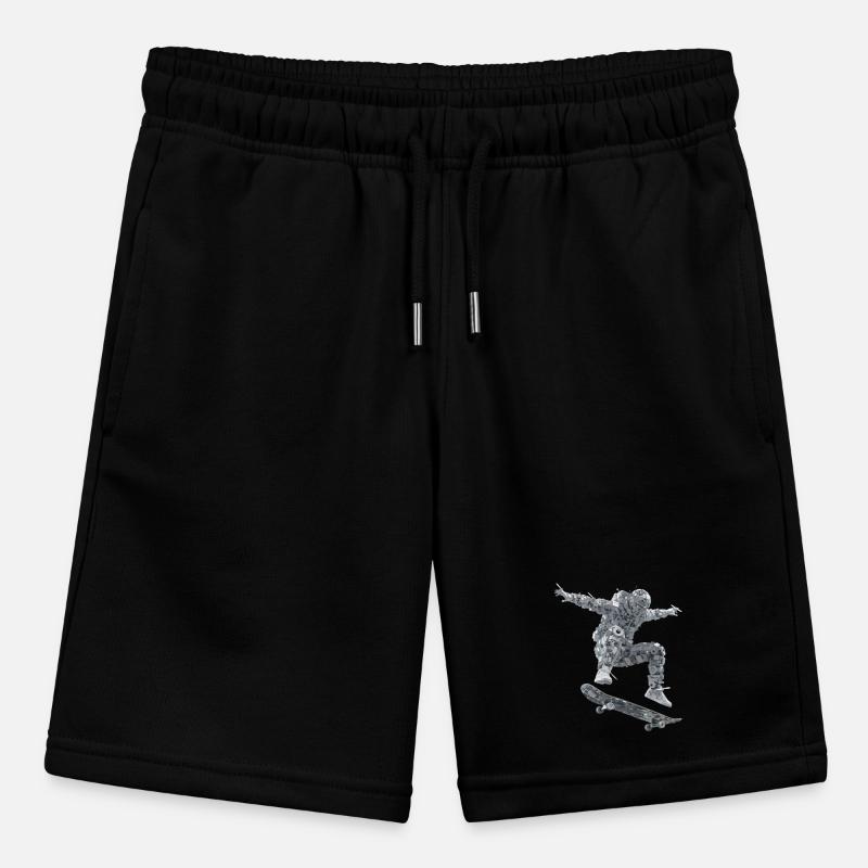 Skateboard Robot Stanley/Stella MINI BOLTER Organic Teen Jogging Shorts