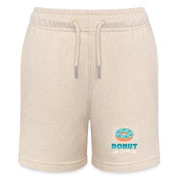 Donut fast food - Stanley/Stella MINI BOLTER Organic Teen Jogging Shorts - soft Ecru - Front