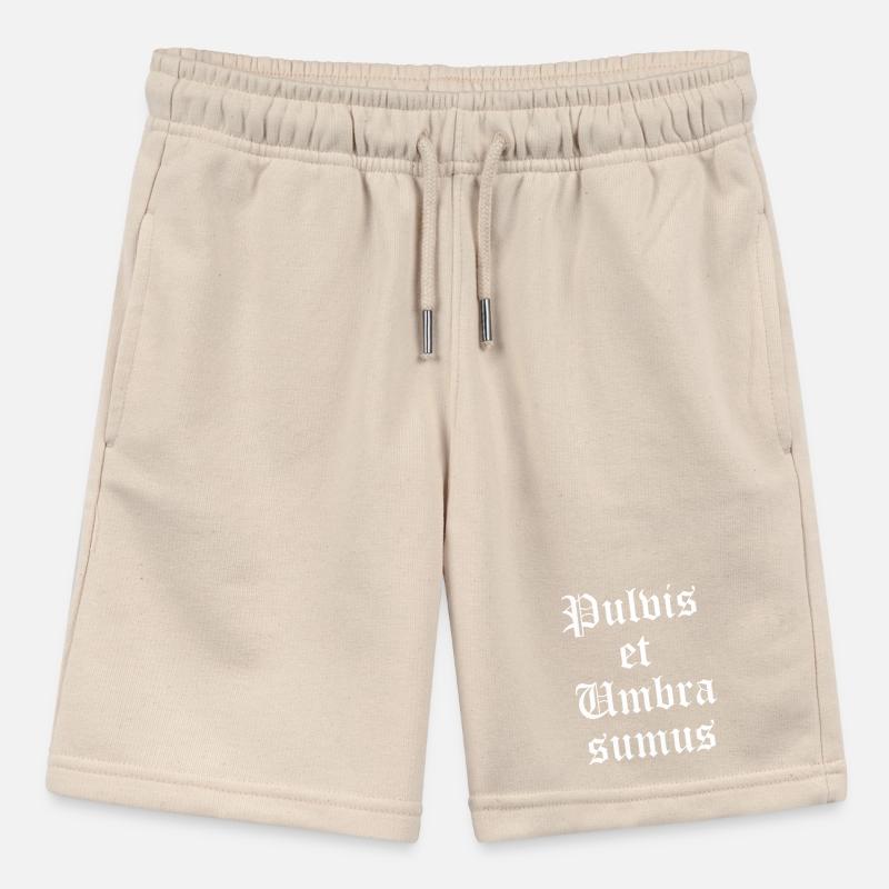 Gothic Latin Blackletter Script Stanley/Stella MINI BOLTER Organic Teen Jogging Shorts