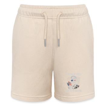 Freiheit zuerst, Sicherheit an dritter Stelle, Lin - Stanley/Stella Teenager Bio-Joggingshorts MINI BOLTER - Natur - Vorne