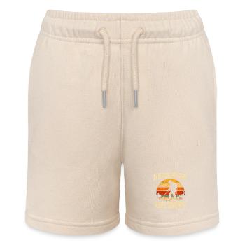 Beep Hear Deep Dig | Sondeln Treasure Hunt - Stanley/Stella MINI BOLTER Organic Teen Jogging Shorts - soft Ecru - Front
