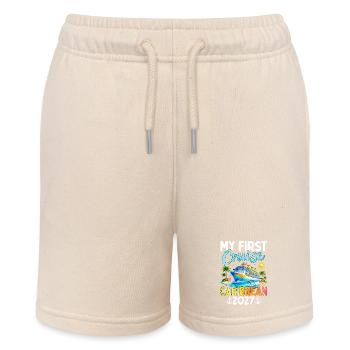 My First Cruise Caribbean 2027 - Stanley/Stella Teenager Bio-Joggingshorts MINI BOLTER - Natur - Vorne