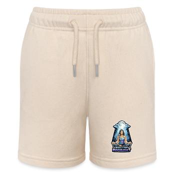 Mondmeditation, Mondachtsamkeit, Spirituell - Stanley/Stella Teenager Bio-Joggingshorts MINI BOLTER - Natur - Vorne