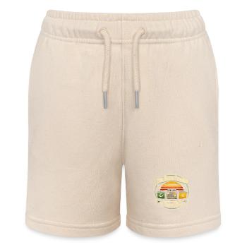 I Saw Things | Container recycling center - Stanley/Stella MINI BOLTER Organic Teen Jogging Shorts - soft Ecru - Front