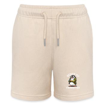 Bevor du fragst Nö Pinguin Lederjacke - Stanley/Stella Teenager Bio-Joggingshorts MINI BOLTER - Natur - Vorne