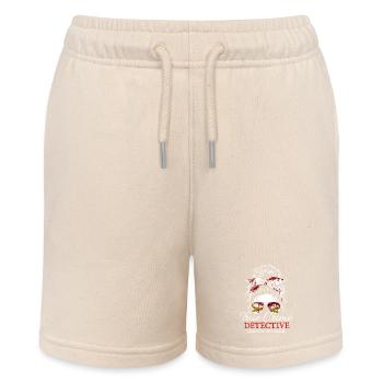 True Crime Detective Couch Division Mystery - Stanley/Stella MINI BOLTER Organic Teen Jogging Shorts - soft Ecru - Front