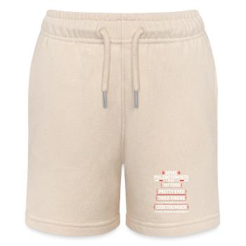 Phlebotomist Tattoos & Thighs Tee - Stanley/Stella MINI BOLTER Organic Teen Jogging Shorts - soft Ecru - Front