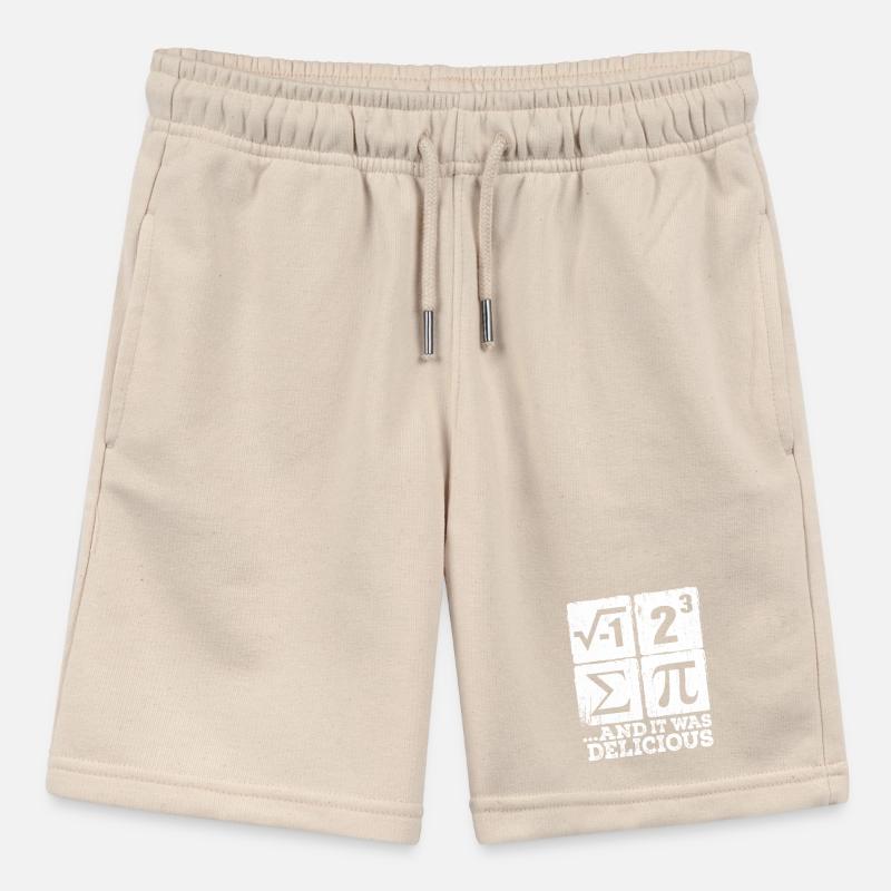 Pi, i and Sigma: Delicious Math Stanley/Stella MINI BOLTER Organic Teen Jogging Shorts