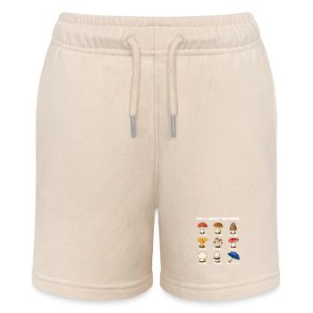 How to identify mushrooms funny - Stanley/Stella MINI BOLTER Organic Teen Jogging Shorts - soft Ecru - Front