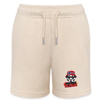 Matchday Ultras Football Fan Norway - Stanley/Stella MINI BOLTER Organic Teen Jogging Shorts - soft Ecru - Front
