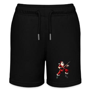 Gitarristen Christmas - Stanley/Stella Teenager Bio-Joggingshorts MINI BOLTER - Schwarz - Vorne