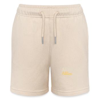 Geburtstag 21 Jahre April 2003 Geburtstagsgeschenk - Stanley/Stella Teenager Bio-Joggingshorts MINI BOLTER - Natur - Vorne