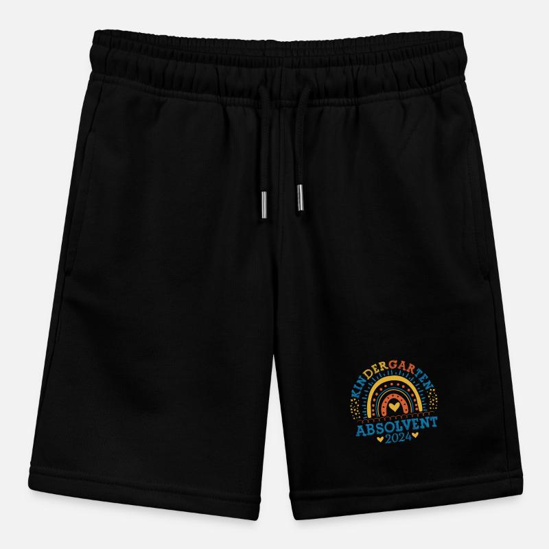 Kindergarten Absolvent 2024 Regenbogen Einschulung Stanley/Stella Teenager Bio-Joggingshorts MINI BOLTER