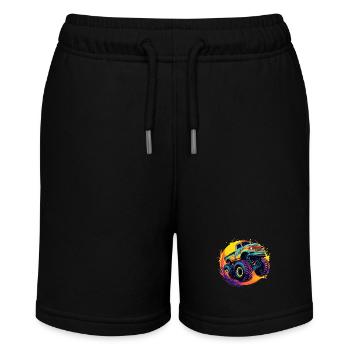 Monster Truck - Stanley/Stella Teenager Bio-Joggingshorts MINI BOLTER - Schwarz - Vorne