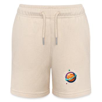Galactic greatness! - Stanley/Stella MINI BOLTER Organic Teen Jogging Shorts - soft Ecru - Front