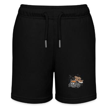 Fuzzy Spider - Stanley/Stella Teenager Bio-Joggingshorts MINI BOLTER - Schwarz - Vorne