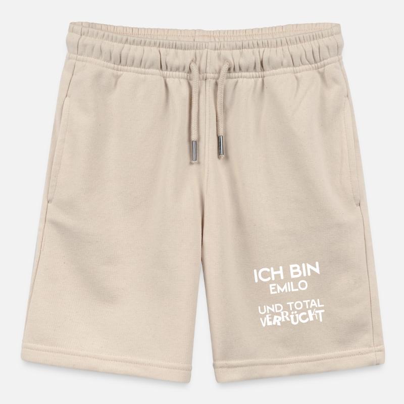 First name Emilo Stanley/Stella MINI BOLTER Organic Teen Jogging Shorts