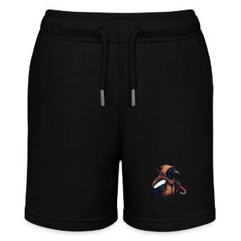 Dieb Elster - Stanley/Stella Teenager Bio-Joggingshorts MINI BOLTER - Schwarz - Vorne