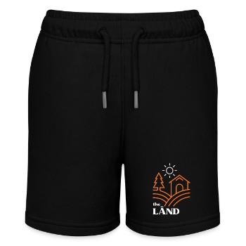 The Länd - Stanley/Stella Teenager Bio-Joggingshorts MINI BOLTER - Schwarz - Vorne