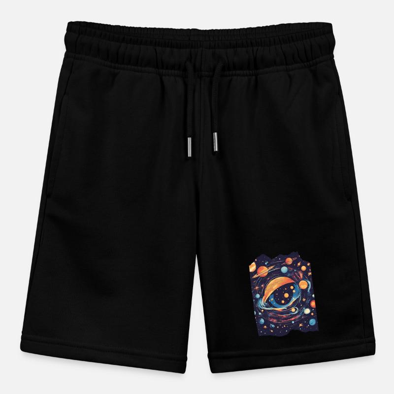 Eye Galaxy Outer Space Planets Stars Interstellar Stanley/Stella MINI BOLTER Organic Teen Jogging Shorts
