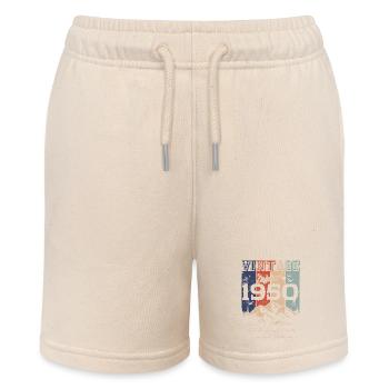 Legendary 1950 vintage - Stanley/Stella MINI BOLTER Organic Teen Jogging Shorts - soft Ecru - Front