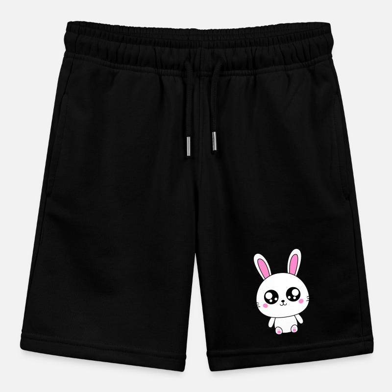 Süßes Kaninchen Stanley/Stella Teenager Bio-Joggingshorts MINI BOLTER