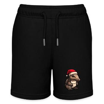 Armadillo Christmas - Stanley/Stella MINI BOLTER Organic Teen Jogging Shorts - black - Front