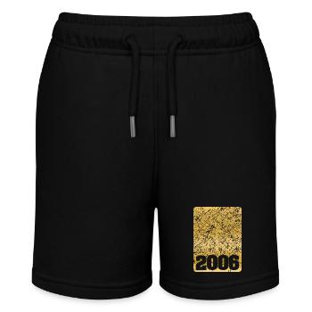 Jahr 2006 - Stanley/Stella Teenager Bio-Joggingshorts MINI BOLTER - Schwarz - Vorne