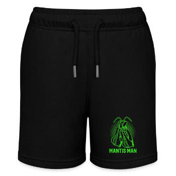 Mantis Gottesanbeter Gottesanbeterin - Stanley/Stella Teenager Bio-Joggingshorts MINI BOLTER - Schwarz - Vorne