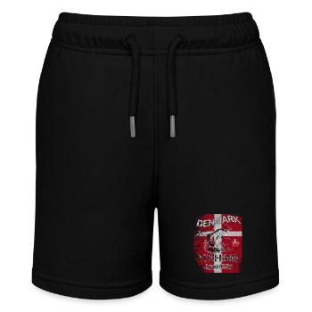 Danemark drapeau de pêche pêche poisson design - Short bio MINI BOLTER Stanley/Stella Ado - noir - Devant