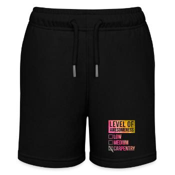 Carpenter - Stanley/Stella MINI BOLTER Organic Teen Jogging Shorts - black - Front