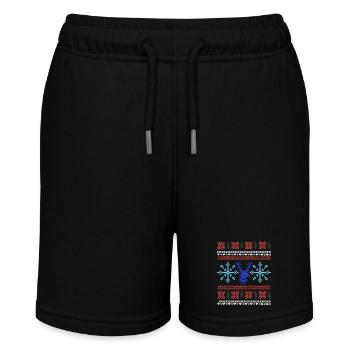 Motif Noël Pixel - Short bio MINI BOLTER Stanley/Stella Ado - noir - Devant