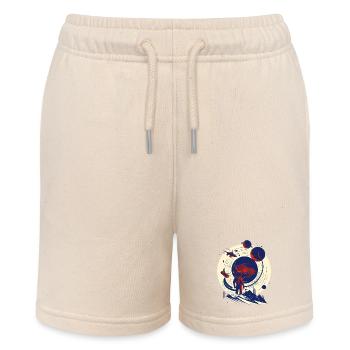Astronaut am kosmischen Portal - Stanley/Stella Teenager Bio-Joggingshorts MINI BOLTER - Natur - Vorne
