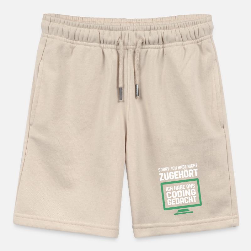 Coding Gedanke am Bildschirm Stanley/Stella Teenager Bio-Joggingshorts MINI BOLTER