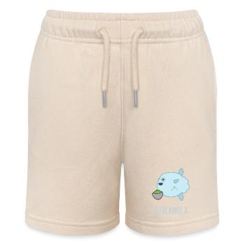 Mola Mola Guacamola - Stanley/Stella Teenager Bio-Joggingshorts MINI BOLTER - Natur - Vorne