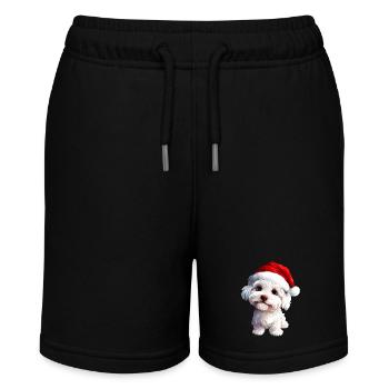 Chien Père Noël - Short bio MINI BOLTER Stanley/Stella Ado - noir - Devant