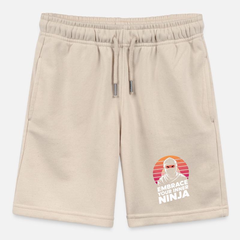 Embrace Your Inner Ninja Stanley/Stella MINI BOLTER Organic Teen Jogging Shorts