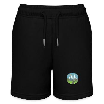 mountains - Stanley/Stella MINI BOLTER Organic Teen Jogging Shorts - black - Front