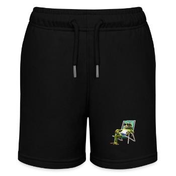Just to let your mind wander - Stanley/Stella MINI BOLTER Organic Teen Jogging Shorts - black - Front