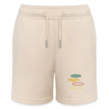 Vintage Retro Surf - Stanley/Stella Teenager Bio-Joggingshorts MINI BOLTER - Natur - Vorne
